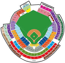 nationals ball park seating chart and parking information