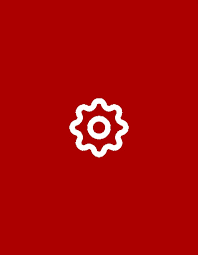 Red Settings Icon Iphone Wallpaper App Ios Icon App Icon