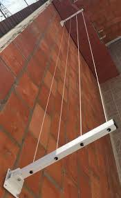 2 Pares Varal Dobravel Articulavel Basculante De Parede Muro Tendedero De Ropa Exterior Tendederos De Ropa Colgaderos De Ropa