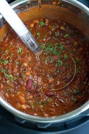 Instant Pot Vegetarian Chili Recipe Slow Cooker Stovetop Recipe Instant Pot Recipes Vegetarian Vegetarian Chili Recipe Vegetarian Instant Pot