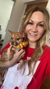 Found dog near Starbucks at airport