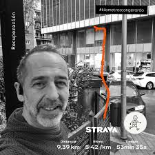 Monday morning, one week since restart, and my 4th 2km run at Parque La  Estacion, plus the run with @lamanada.rta