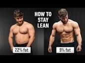 How To Get Lean & STAY Lean Forever (Using Science) - YouTube