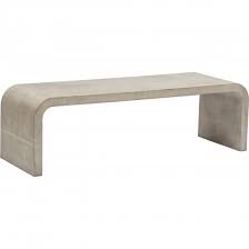 Faux shagreen and metal coffee table. Bernhardt Tamara Shagreen Grey Cocktail Table