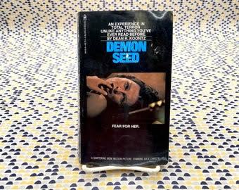 Demon Seed - Dean R. Koontz - Bantam - Paperback - Movie Tie In - Etsy