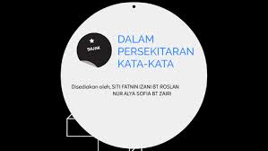 Aug 09, 2016 · contohnya, adalah persekitaran (2 patah kata) dan akal untuk mengucapkannya (4 patah kata) 4. Sajak By Aqilah Abdul Manan