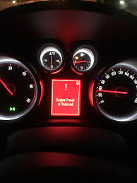 What does reduced engine power warning mean? Astra Mk6 J 09 Astra J A Vauxhall Owners Network Forum