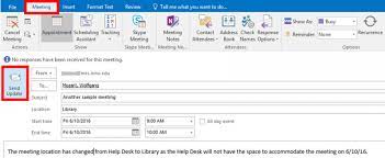 < attendee name > has tentatively accepted, but proposed that you change the meeting time and then send an update. Change A Meeting In Outlook It Services