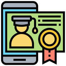 16 certificado digital vector icons. Digital Certificate Free Education Icons