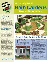 City Of Austin Grow Green Fact Sheet Rain Gardens Central Texas Gardener Rain Garden Design Rain Garden Sloped Garden
