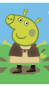 Peppa Shrek Picture Collage Wall Shrek Peppa