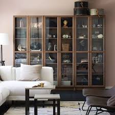 Billy Oxberg Meuble Vitrine Brun Noir Ikea Mobilier De Salon Meuble Salle A Manger Ikea