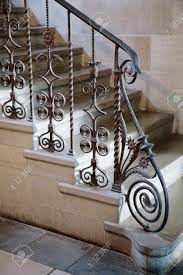 The properties of wrought iron make it strong while maintaining a sense of beauty. Ornate Wrought Iron Railing Detail Stock Photo Picture And Royalty Free Image Image 96123343