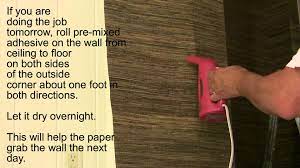 How To Hang Grasscloth Wrapping Around Outside Corners With Steam Grasscloth Grasscloth Wallpaper Corner