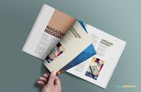 17 Open Magazine Mockups Zippypixels Magazine Mockup Magazine Layout Magazine Mockup Psd