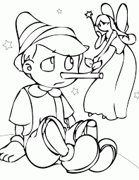 Pinocchio with jiminy cricket coloring page; Jiminy Cricket Coloring Pages 43967 Label Coloring Pages Of 225315 Coloring Home