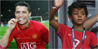 Последние твиты от cristiano ronaldo jr (@crronaldojr). Sign Him Up Ronaldo Dreams Of Cristiano Jr Becoming A Footballer