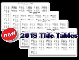 Tide Tables Uk And Ireland 2018 Planet Sea Fishing