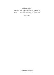 Pdf Viorica Moisuc Istoria Relaţiilor Internaţionale Pană La Mijlocul Secolului Al Xx Lea Ediţia A Iii A Codima Diana Academia Edu