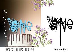 Bee One Cake Topper| Bee One Laser Cut| Birthday Decoration