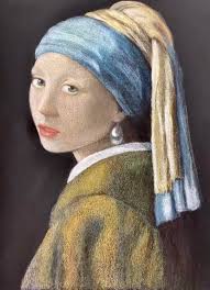 The initial designs of Bernarda Palissy, Girl with a Pearl Earring and  Frederick Brennofen, the main characters of my short comic Cendres,  published