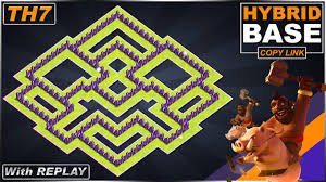 I have worked on this war base for th7 which is anti 2 star, 3 star base in clash of clans (coc base th7). New Th7 Base With Replay 2021 Town Hall 7 Hybrid Base With Copy Link Clash Of Clans Youtube