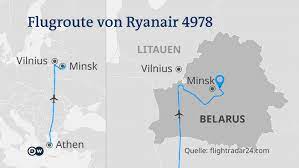 Flug minsk bei flug.de buchen. Eu Wirft Belarus Flugzeug Entfuhrung Vor Aktuell Welt Dw 23 05 2021