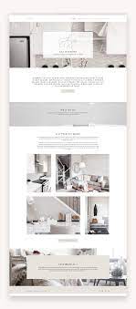 The Ava Divi Child Wordpress Theme Interior Design Portfolio Layout Interior Design Website Portfolio Design Layout