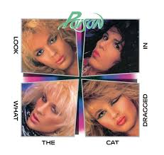Probably my first double take - Poisons Look What The Cat Dragged In album  cover (1986) : r80s