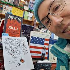 On the fourth day of Christmas the BCA gift shop artists gave to us, great  books to read! The local talent doesn't stop at the visual arts; authors  like Krista Larson, J