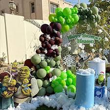 Serve yourself and your friends to some scrumptious wines and enjoy your night with the taste of the best. 108 Pcs Shrek Balloons Arch Garland Party Decoration Balloon Green Brown Sage Green Balloon Cartoon Party Supplies Forshrek Favor Theme Birthday Party Decorations Wantitall