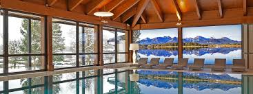 Unser Hallenbad Mit 31 C Und Blick Auf Die Bayrischen Alpen Campingplatze Deutschland Campingplatz Hallenbad
