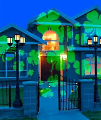 Outdoor St Patricks Day Irish Shamrock Clover Indoor Yard Light Show Projector Fun Christmas Decorations St Patrick S Day Decorations Led Projector Lights