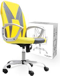 Choose desk chairs on wheels, office chairs or see more seating in different styles and colours. Chairman Gaming Chair Ergonomic Office Chair Desk Chair Executive Bonded Leather Computer Chair Yellow Walmart Com Walmart Com