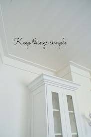 Flat Stock Vs Crown Molding Modern Kitchen Remodel Ceiling Trim Farmhouse Trim