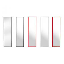 Full length over the door mirrors allow you to see your whole outfit so you can go out confident knowing that you look good! Over Door Mirror Pink Clanbay