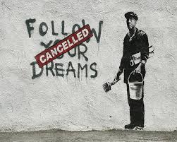 Banksy Follow Your Street Art Banksy Amazing Street Art Banksy Quotes