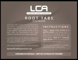 Lca Root Tabs Slow Release 20 Capsules Nano Tanks Australia Aquarium Shop