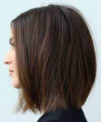 One Length Bob With Razored Ends Medium Hair Styles One Length Hair Hair Styles