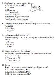 Contoh soal pas/uas bahasa arab sesuai (kma) 183 kelas 6 sd/mi …. Soal Dan Jawaban Latihan Pas Bahasa Indonesia Kelas 2 Sd Mi Semester 1 Kumpulan Soal Pts Pas Pat Ukk Akm Ujian Sekolahwahana Info