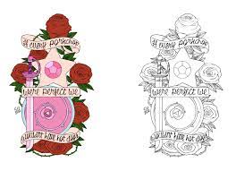 Originally did the lyrics here for this client, and we added the custom lion and the gems from the crystal gems later on. Steven Universe Tattoo Redesign By Thumiza On Deviantart Steven Universe Tattoos Universe Tattoo Steven Universe Fanart
