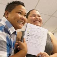 Same-sex marriage spree begins