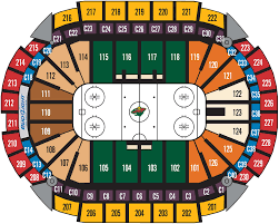 Seating Charts Xcel Energy Center