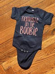 Check spelling or type a new query. Namaste On The Boobie Onesie Breastfeeding Onesie Breastfeeding Baby Clothes Namaste Clothing Yoga Custom Baby Clothes Baby Girl Onesies Yoga Baby Clothes