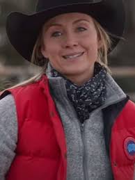 Buy Amy Fleming Heartland Red Vest