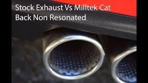 Not think he can do it i thought they had developed loading model for having only exhaust gas mass and temp as input. Volkswagen Polo Gti 9n3 Stock Exhaust Vs Milltek Non Resonated Cat Back Exhaust By Car S Engineering