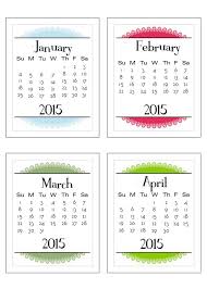 We've added links to full year 2015 items to this page for your convenience. 2015 Free Printable Calendar