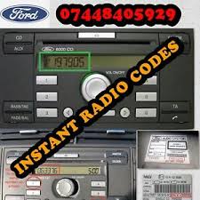 · press and hold buttons 1 & 6 together. Instant Ford Radio Unlock Code Pin Transit Focus Fiesta Kuga Mondeo All Models Ebay