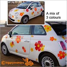 Many of the newer sign. High Quality Flower Decals For Cars Hippie Car Funny Bumper Stickers Cute Car Accessories