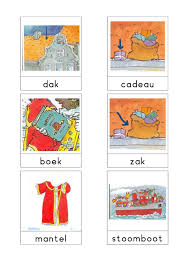 Woordkaarten Sint 3 Sinterklaas Knutselen Sinterklaas Thema